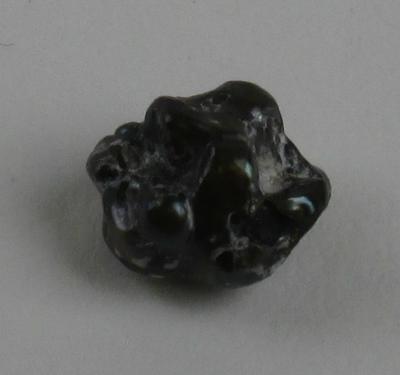 Black Pearl Cage Pendant Sterling Silver