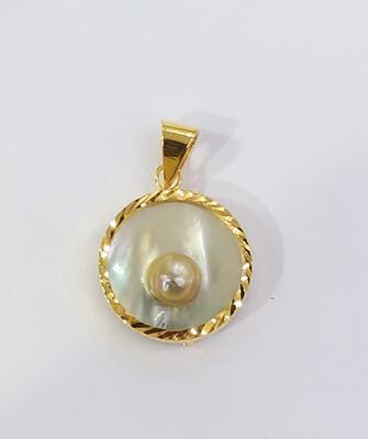 21k outlet gold pendant