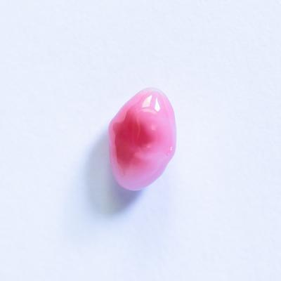 Bright Pink Conch Pearl 1+ carat 8mm 