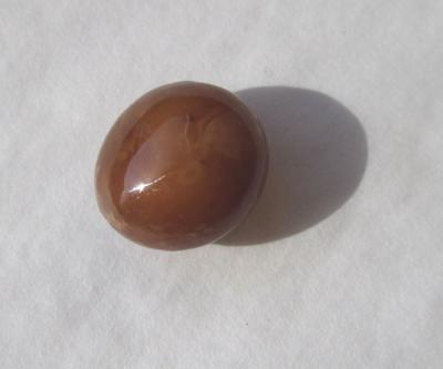 Brown Conch Pearl 5.70 carat Button Shape