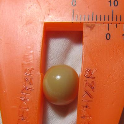 9.5 x 9.0mm Cassis Pearl