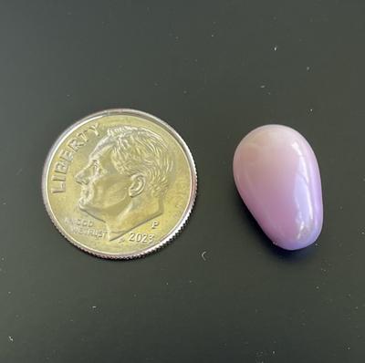 Quahog pearl found by chef