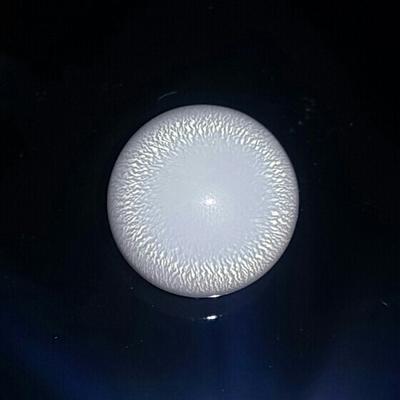 Clam Pearl Button 12.2 ct with Flame 13mm