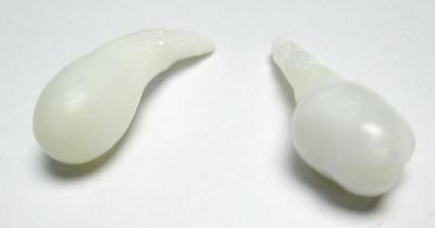 Clam Pearl Drop Pair Full Flame 22mm and 24mm