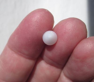 Clam Pearl Drop Shape 2+ carats with Flame