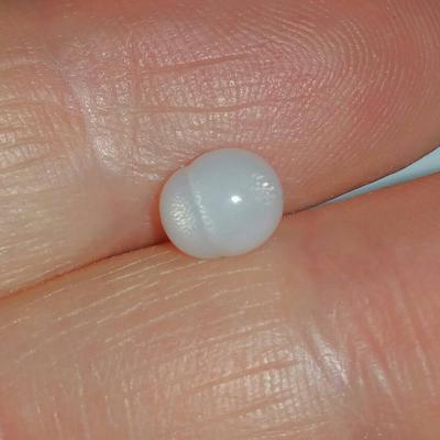 Clam Pearl Drop with Flame 1.7 carats