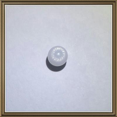 Clam Pearl Drop with Flame 1+ ct 6mm