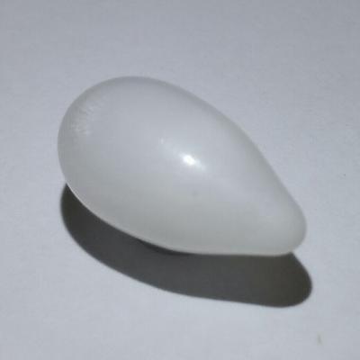 Clam Pearl Drop with Flame 7+ ct