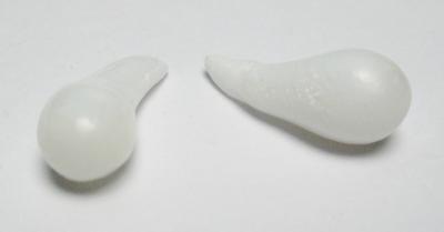 Clam Pearl Pair Matched Curved Drops 17+mm for Sale