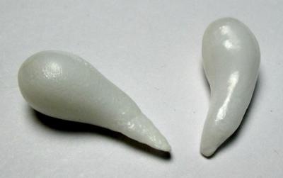 Clam Pearl Pair Matched Curved Drops 17+mm for Sale