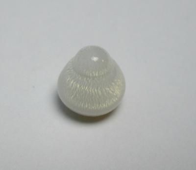 Clam Pearl Strong Flame 3+ carats Cone Shape
