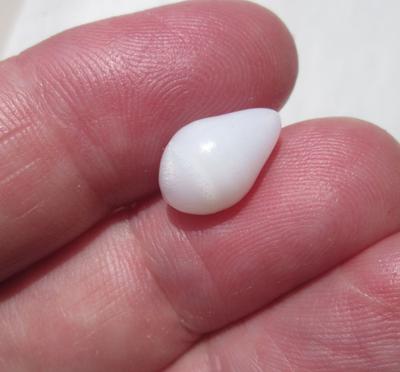 Clam Pearl with Flame 5+ Carats 12mm