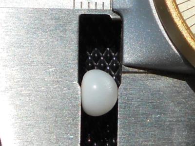 1.60 carat clam pearl