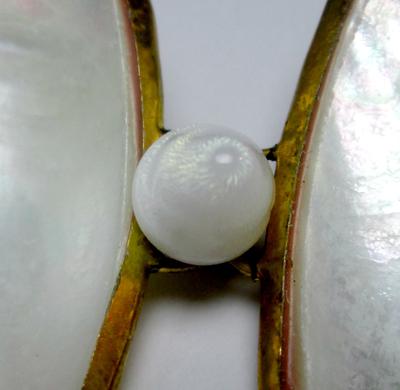 Clam Pearl with Full Flame 3+ carats 9+mm 