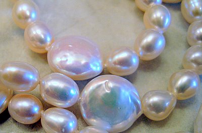 Coin Pearl Necklace