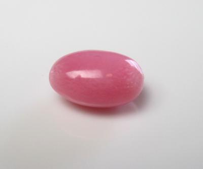 Conch Pearl 3 carats Bright Pink 10mm Oval Full Flame