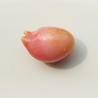Conch Pearl Drop Shape Pink 6.26 carats