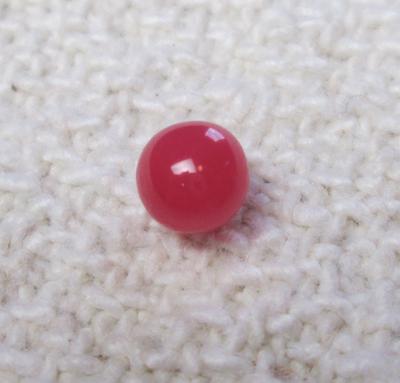 Conch Pearl Near Round Dark Pink 5mm