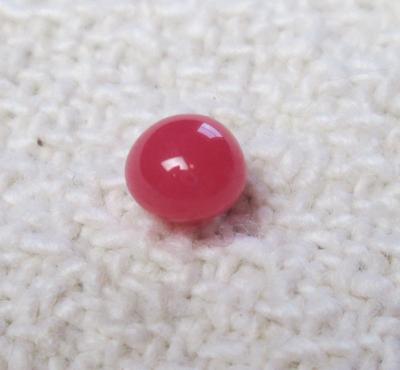 Conch Pearl Near Round Dark Pink 5mm