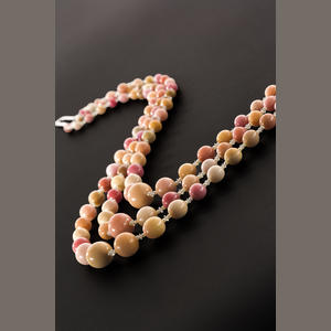 Conch Pearl Necklace 3 Strands