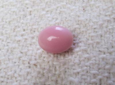Conch Pearl Pastel Pink 3.55 carats Oval with Flame