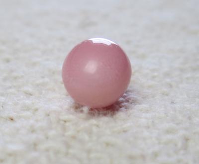 Conch Pearl Pastel Pink 3.55 carats Oval with Flame