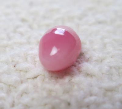 Conch Pearl Pink Flame Oval Baroque 6mm
