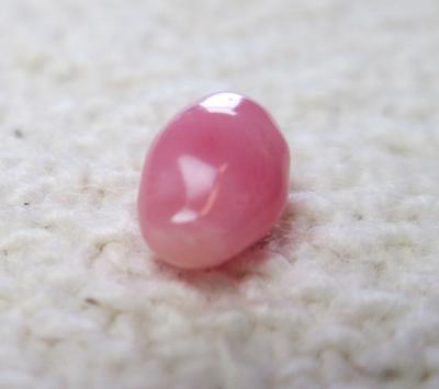 Conch Pearl Pink Oval Baroque 6mm