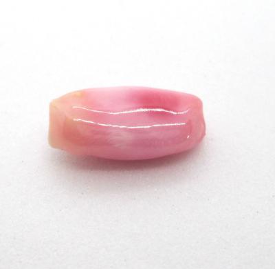 Conch Pearl Pink Variegated Oblong Shape 10mm