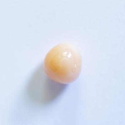 Conch Pearl Roundish 2+ carat 7mm Light Peach