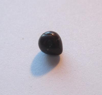 Dark Drop Shape Pen Pearl 1+ carats 6mm