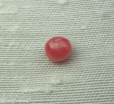 Dark Pink Conch Pearl Button Shape 5mm