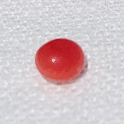 0.85ct dark pink conch pearl