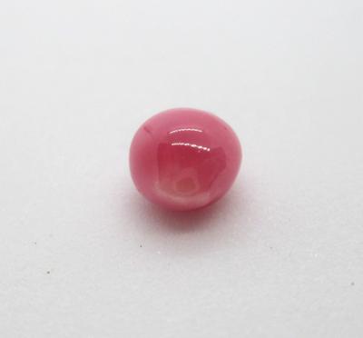 Dark Pink Conch Pearl Oval 6mm