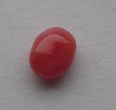 Dark Pink Conch Pearl with Flame