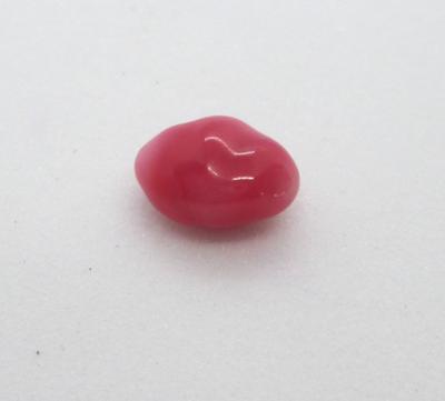 Dark Pink Oval Conch Pearl 7mm