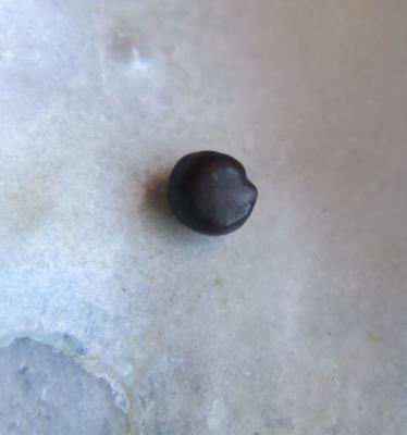 Deep Purple Blue Mussel Pearl 4mm