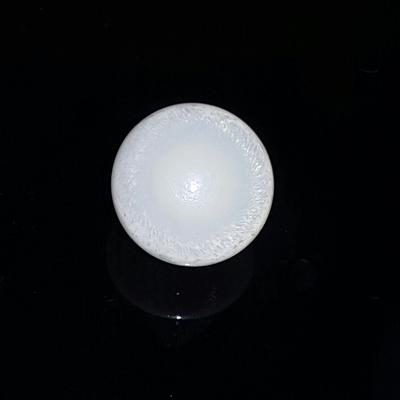 Disk Shape Clam Pearl 9+ ct 12mm with Flame