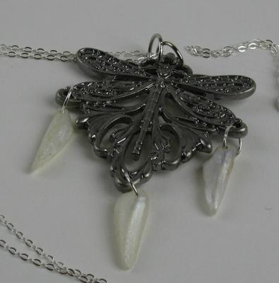 Pendant with 3 Natural USA Spike Pearls
