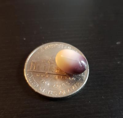 The side with the crack