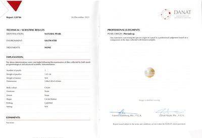 Natural Pearl Ring 21K Gold 1+carat