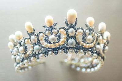 Empress Eugenie Pearl Tiara