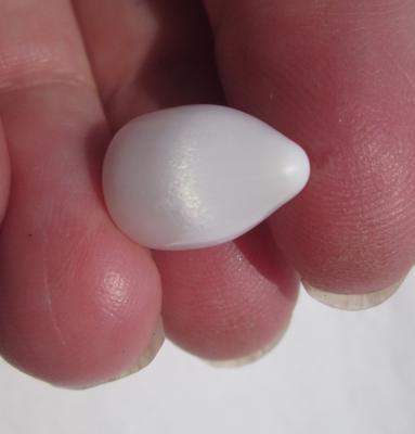 Exceptional Drop Shaped Clam Pearl 13+ carats 