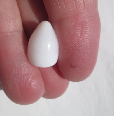 Exceptional Drop Shaped Clam Pearl 13+ carats 