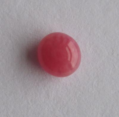 Exquisite Conch Pearl Dark Pink Button Shape 