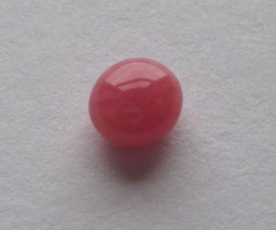 Exquisite Conch Pearl Dark Pink Button Shape 