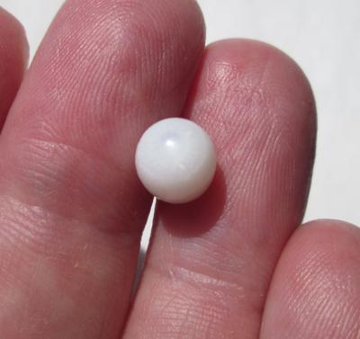 Flame Clam Pearl 3+ carats 8mm