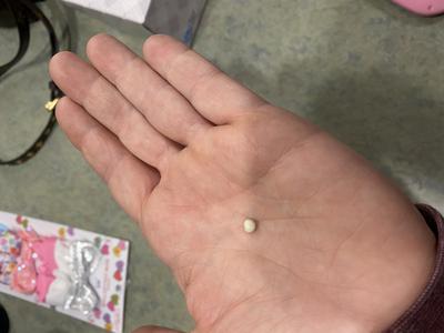 Found a pearl in a clam 