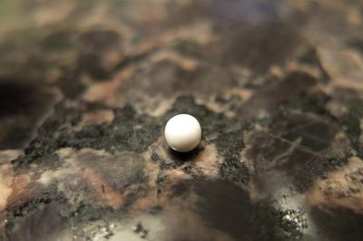 Found a pearl in an oyster on a Valentine's day dinner!