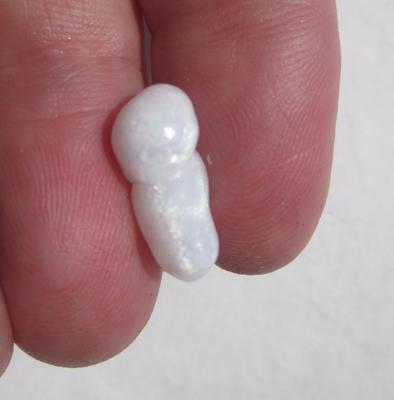 Full Flame Clam Pearl Bootie Sock Shape 6+ carats